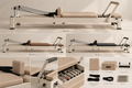 AI-generated illustrative colour options for FORMÉ aluminium reformer: beige, brown and black